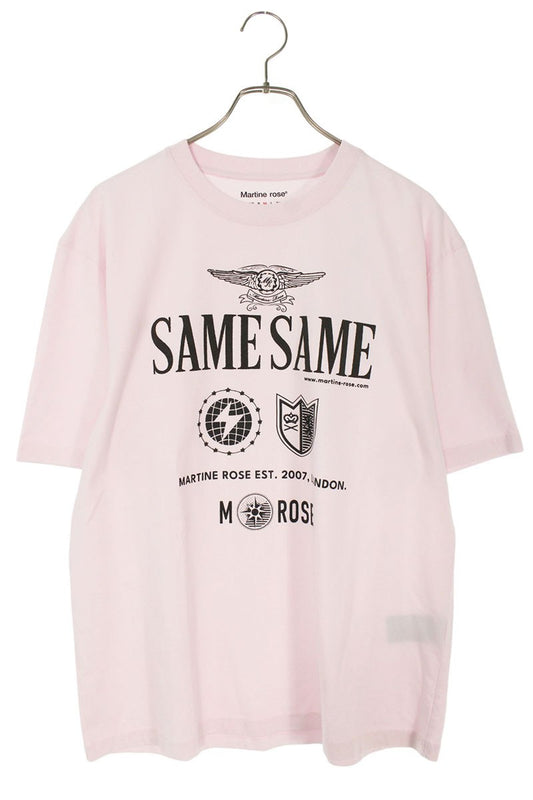Martine Rose Graphic T-Shirt Pink Size M