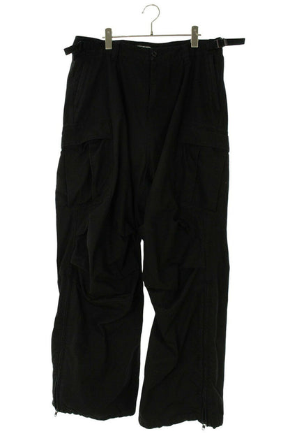 BALENCIAGA Zip Hem Cargo Pants Black Size 34