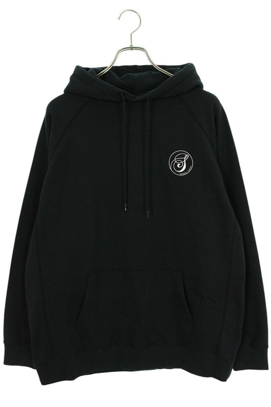 SEQUEL 24AW Print Hoodie Black Size L