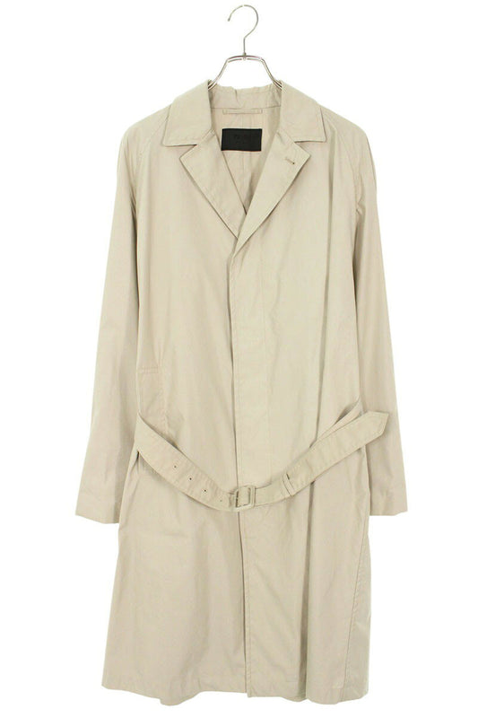 Prada Cotton Oversized Coat Gray Size M