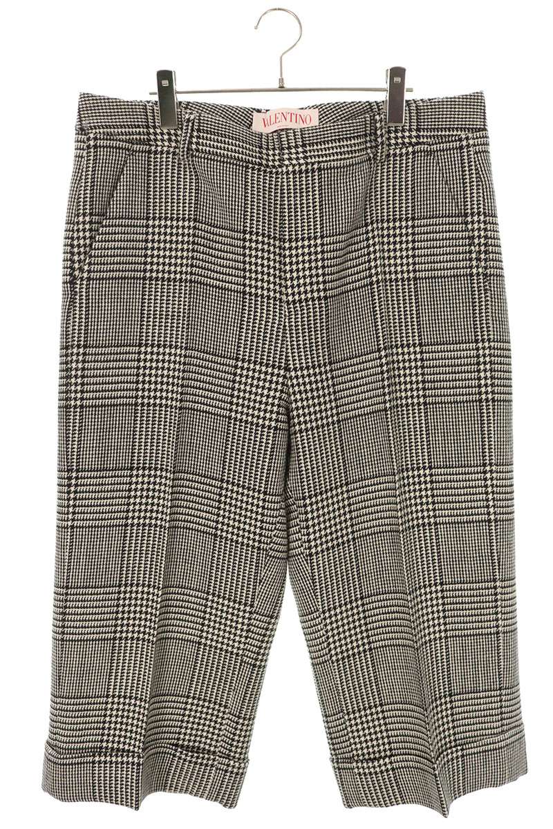 Valentino Long Pants White x Black US 37