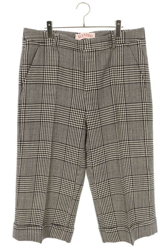 Valentino Long Pants White x Black US 37