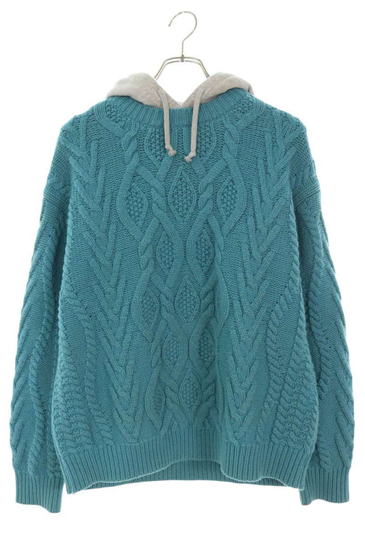 SUPREME 25AW Cable Hooded Sweater Multi Size M