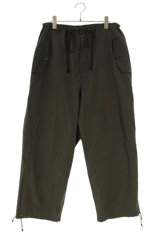 Y's Cotton Cargo Long Pants Green Size 32