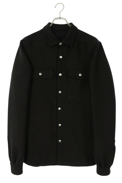 Rick Owens Back Belt Long Sleeve Shirt Black Size M