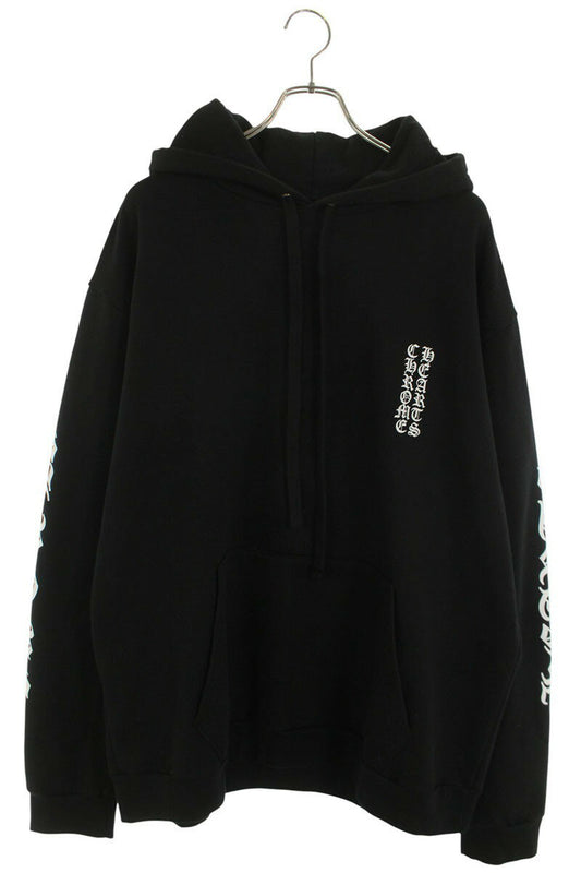 Chrome Hearts SWTSHRT PLV Logo Print Hoodie Black Size XL