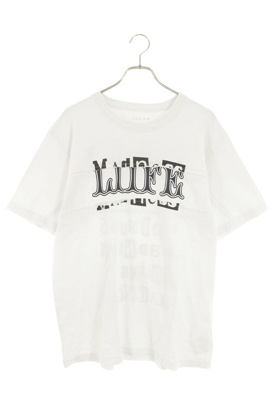 Sacai 21SS Print T-Shirt White Size XL