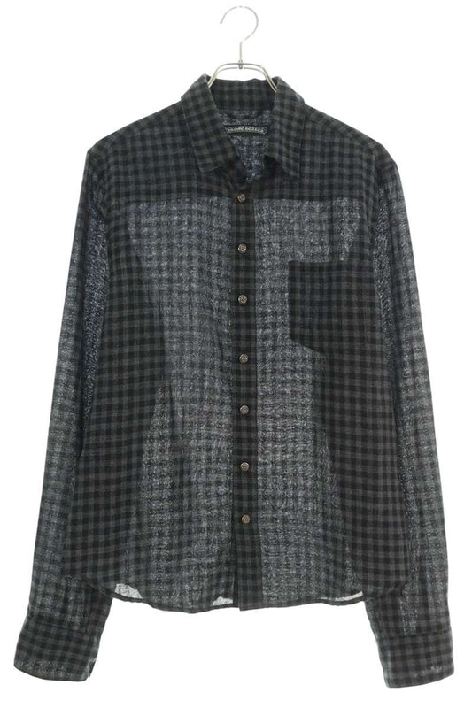 Vintage Chrome hearts Tops - Chrome Hearts Long Sleeve Shirt Multi Size M - Authentic Archive