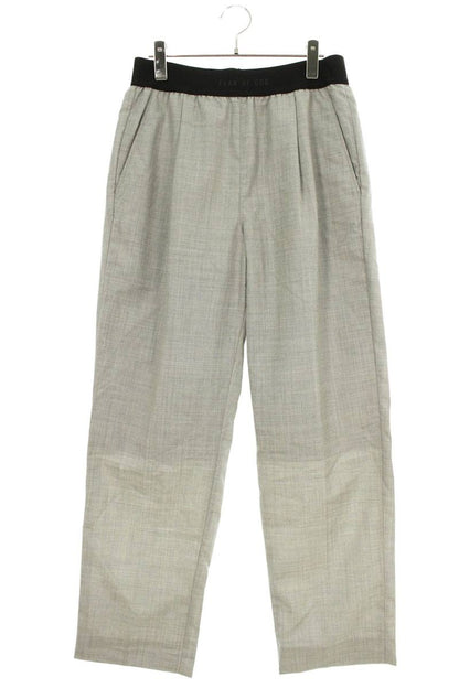 Vintage Fear of God Bottoms - FEAR OF GOD West Logo Long Pants Gray Size 32 - Authentic Archive