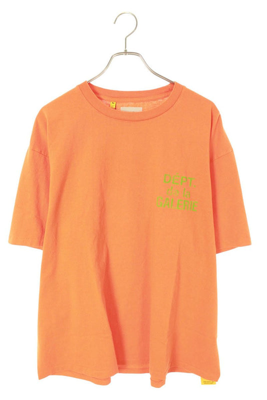 Gallery Dept. 25AW Logo Print T-Shirt Orange Size XL