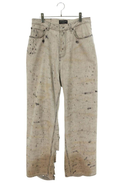 Balenciaga Denim Pants Gray Size XS