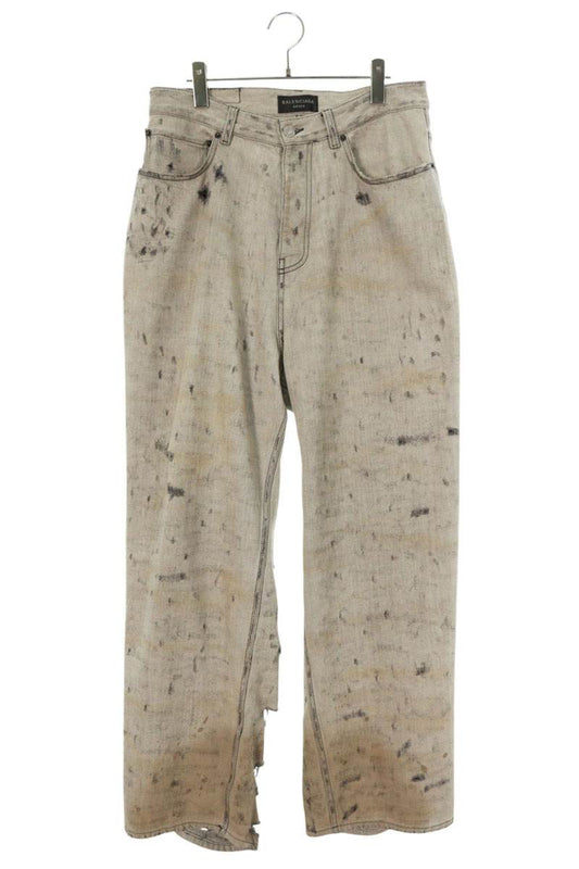 Balenciaga Denim Pants Gray Size XS