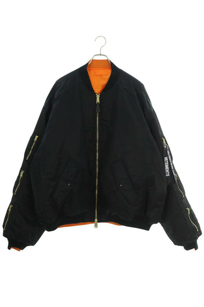 Alpha Industries x Vetements Oversized MA-1 Jacket Black Size S