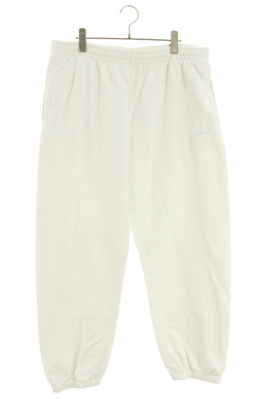 Off-White 21AW Print Long Pants White Size US 36