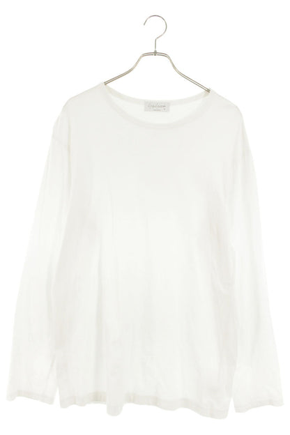 YOHJI YAMAMOTO POUR HOMME Crewneck Long Sleeve T-Shirt White Size 3