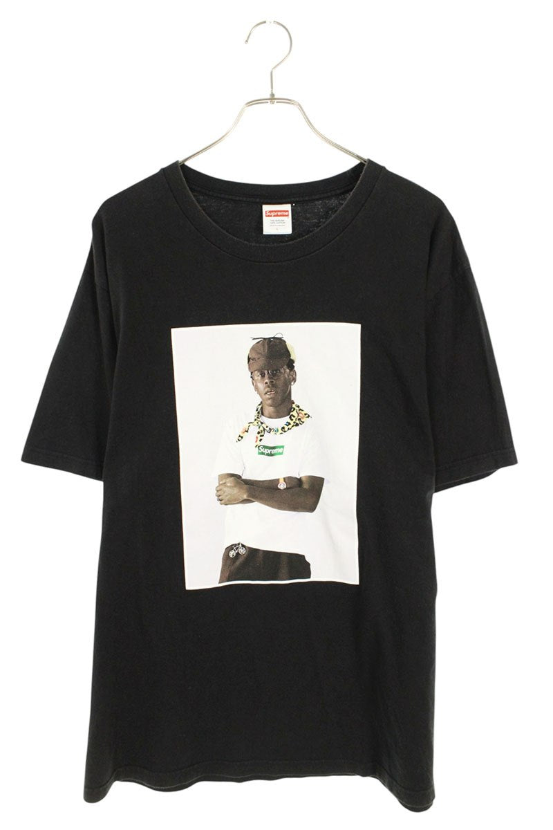 Supreme Tyler The Creator Tee Print T-Shirt Black Size L