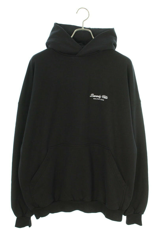 Vintage Balenciaga Tops - BALENCIAGA 24AW BEVERLYHILLSHOODIE Oversized Hoodie Black Size S - Authentic Archive