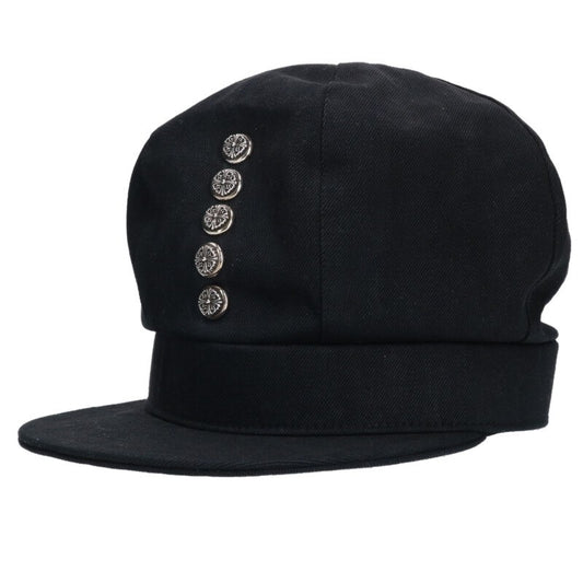 Chrome Hearts Cotton Hat Black x Silver One Size