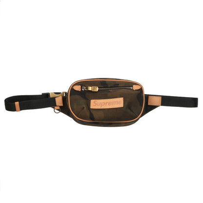 SUPREME LOUISVUITTON Camouflage Monogram Waist Bag Brown One Size