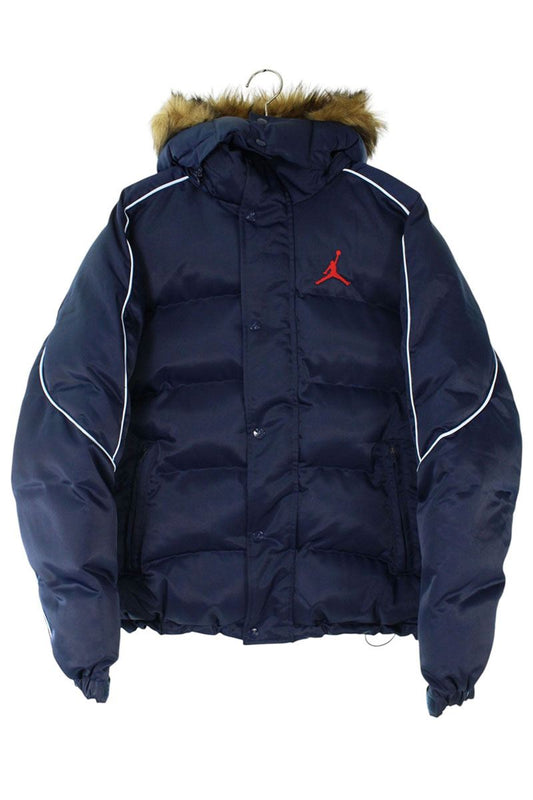 SUPREME 24AW NIKE Jordan Puffer Jacket Blue Size S