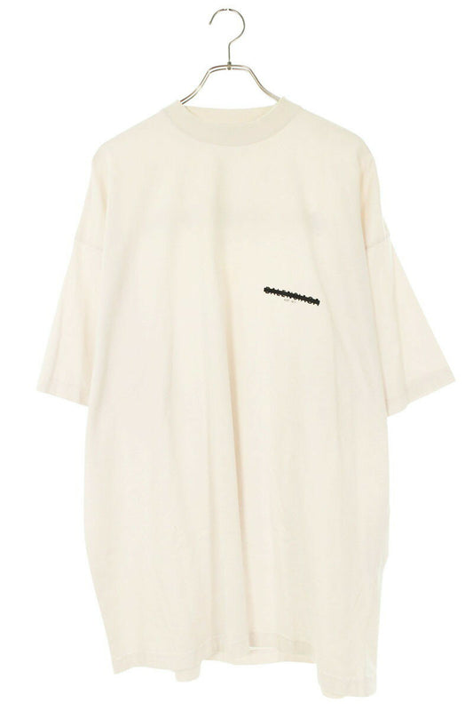 BALENCIAGA Strike Oversized T-Shirt White Size XL