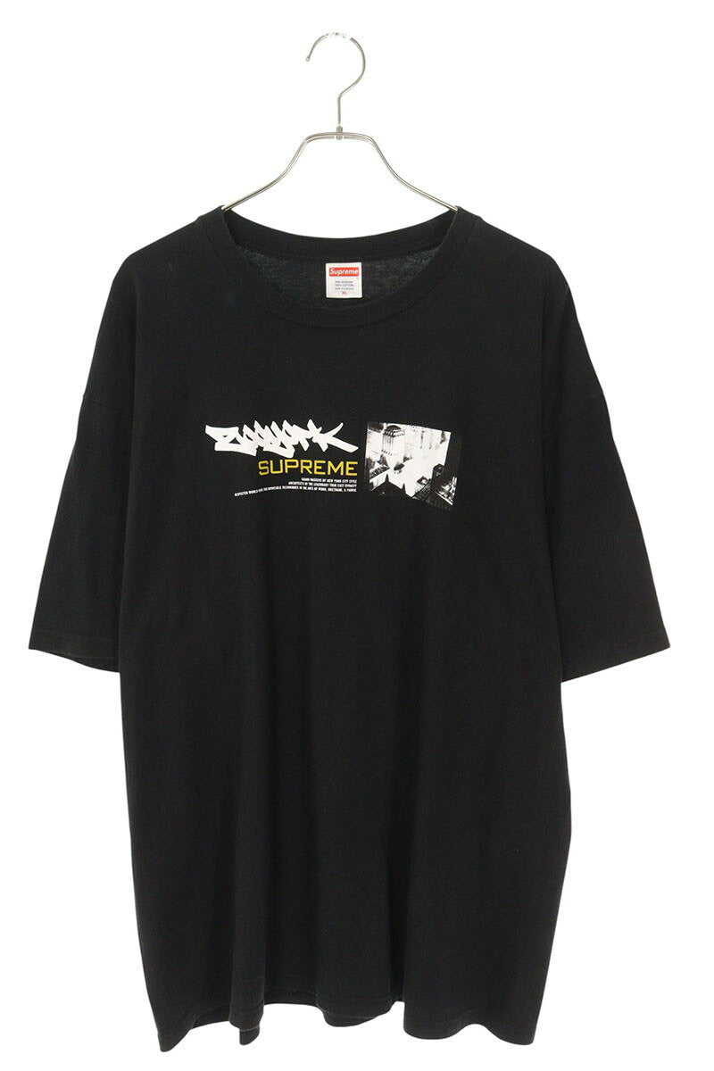 Supreme Zoo York Dynasty Tee Print T-Shirt Black Size XL
