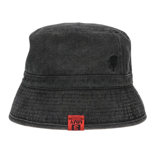 MIHARAYASUHIRO Logo Embroidered Bucket Hat Gray Size ONE SIZE