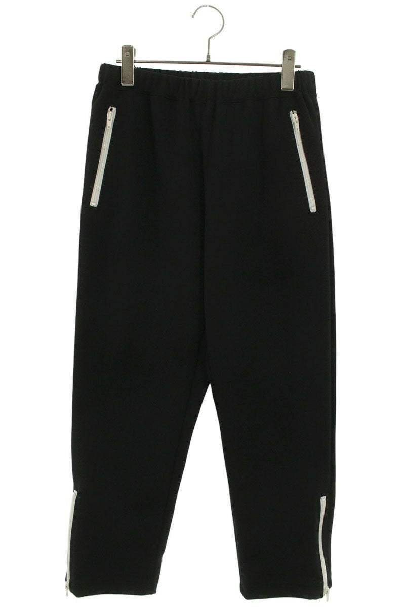 Vintage Comme des Garcons Bottoms - BLACK COMME des GARCONS Ester Track Long Pants Black/White Size 30 - Authentic Archive