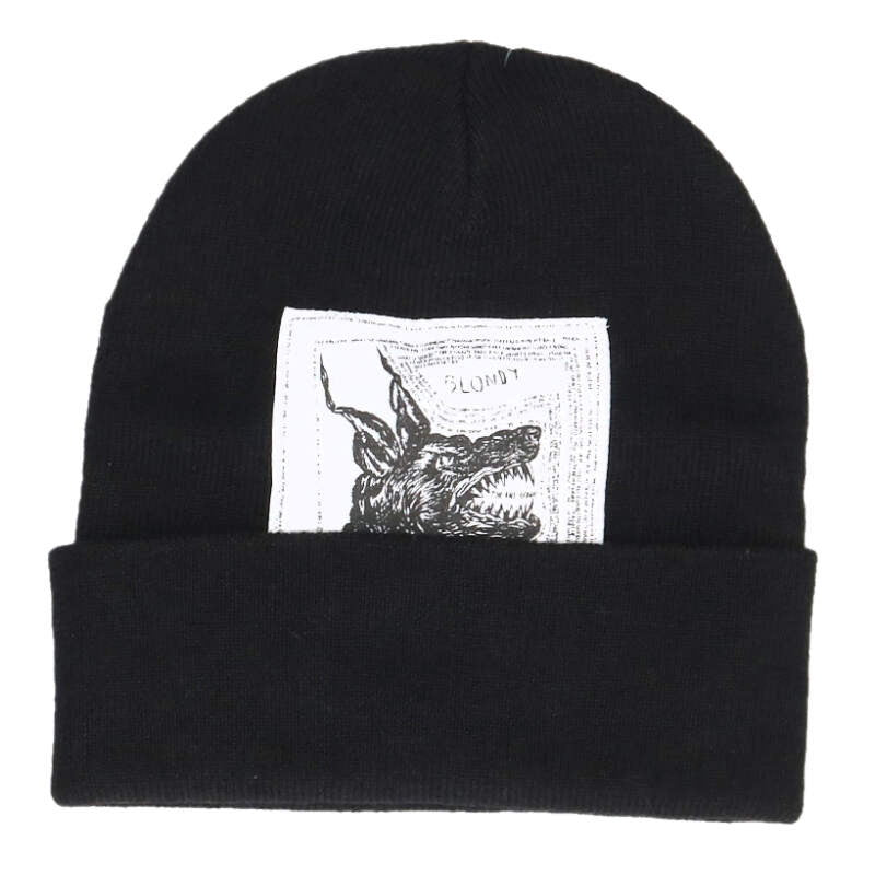 Supreme x rinkan Logo Embroidered Beanie Black