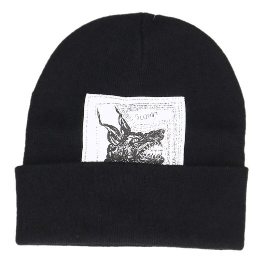 Supreme x rinkan Logo Embroidered Beanie Black