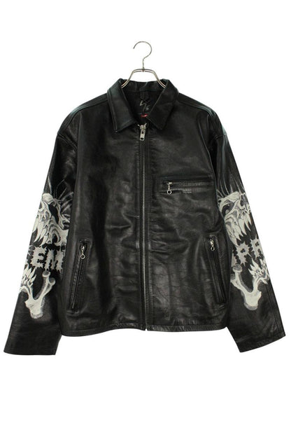 Supreme x Yohji Yamamoto Y's by Yohji Yamamoto Leather Jacket Black Size L