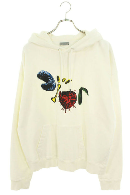 Dior Oversized Hoodie White Size XL