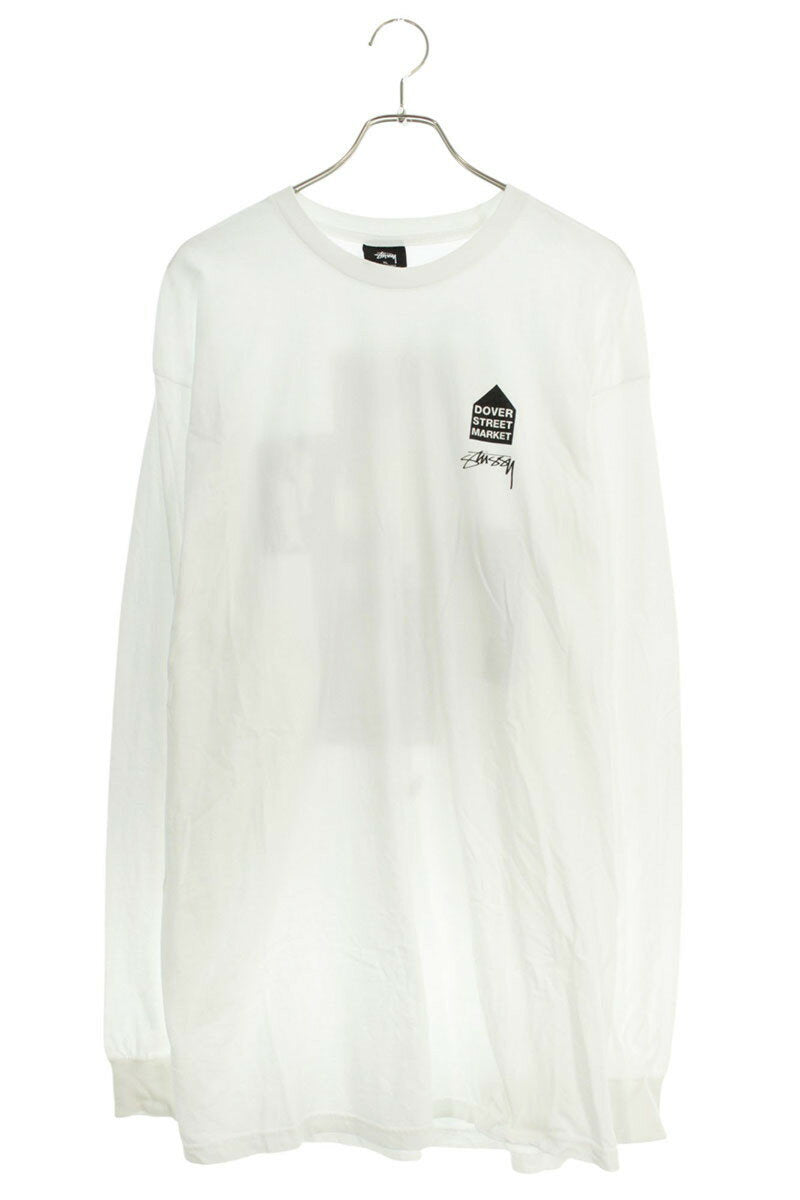 Stussy x Dover Street Market Print Long Sleeve T-Shirt White Size XL