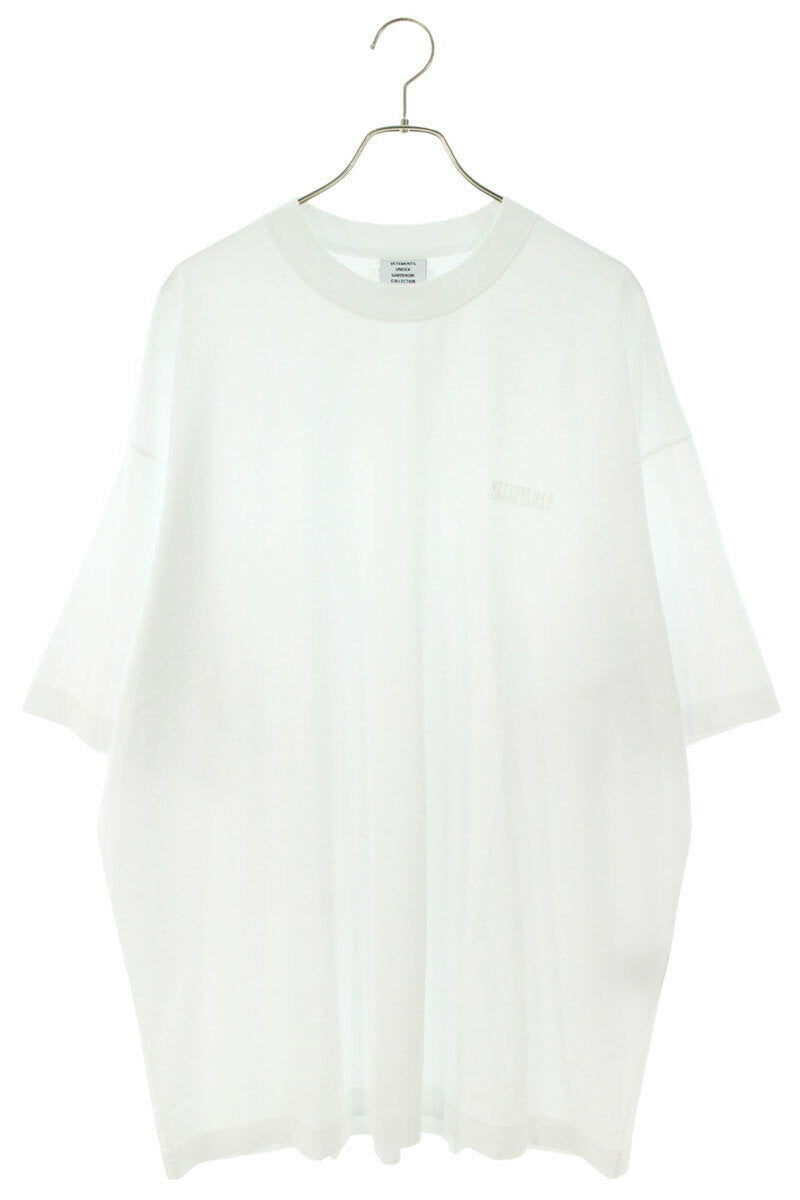 Vetements 24AW embroidery Logo T-Shirt White Size M