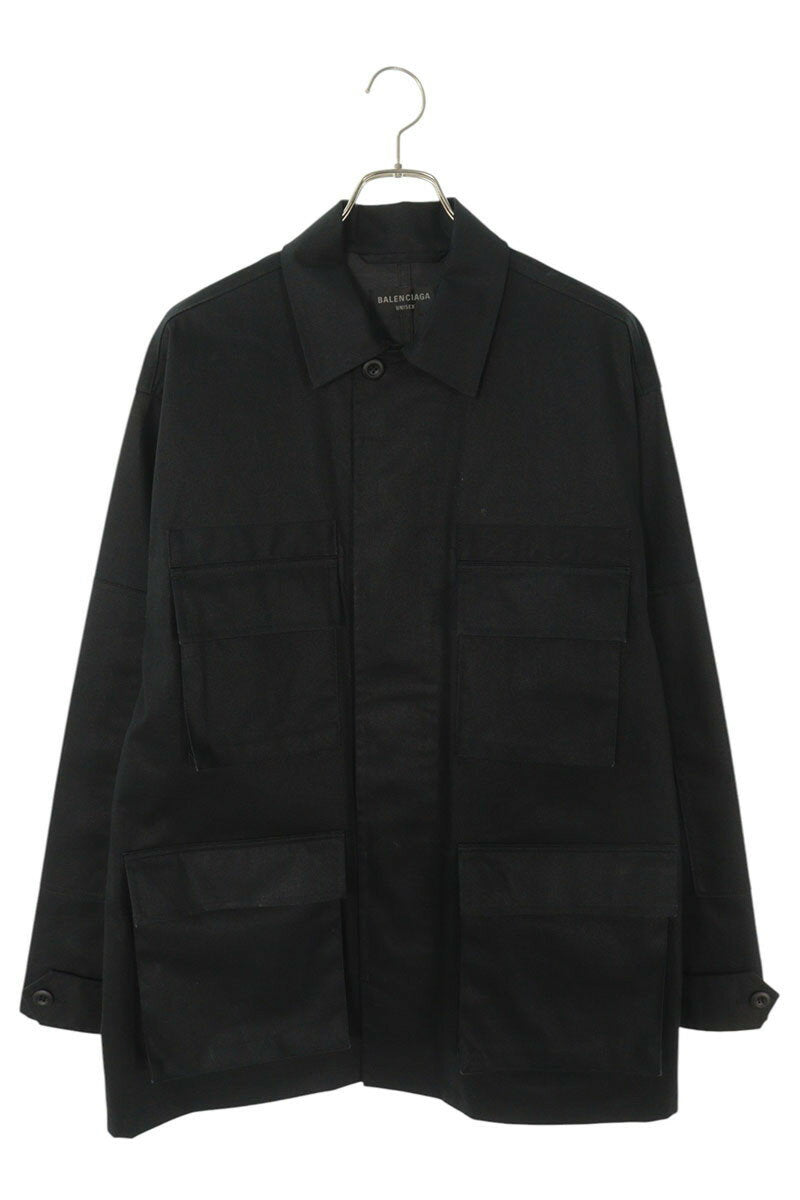 Balenciaga Oversized Cargo Blouson Black Size 1