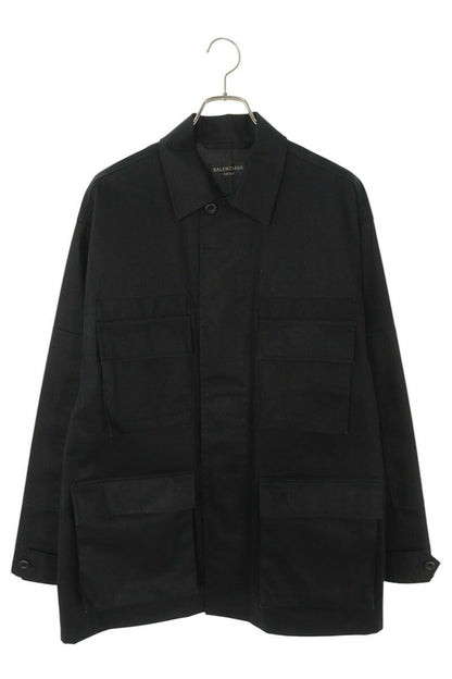 Balenciaga Oversized Cargo Blouson Black Size 1