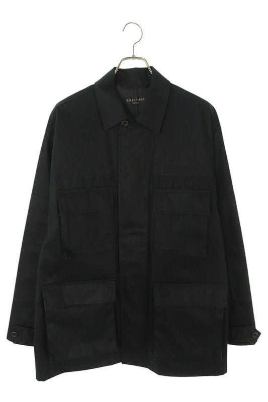 Balenciaga Oversized Cargo Blouson Black Size 1