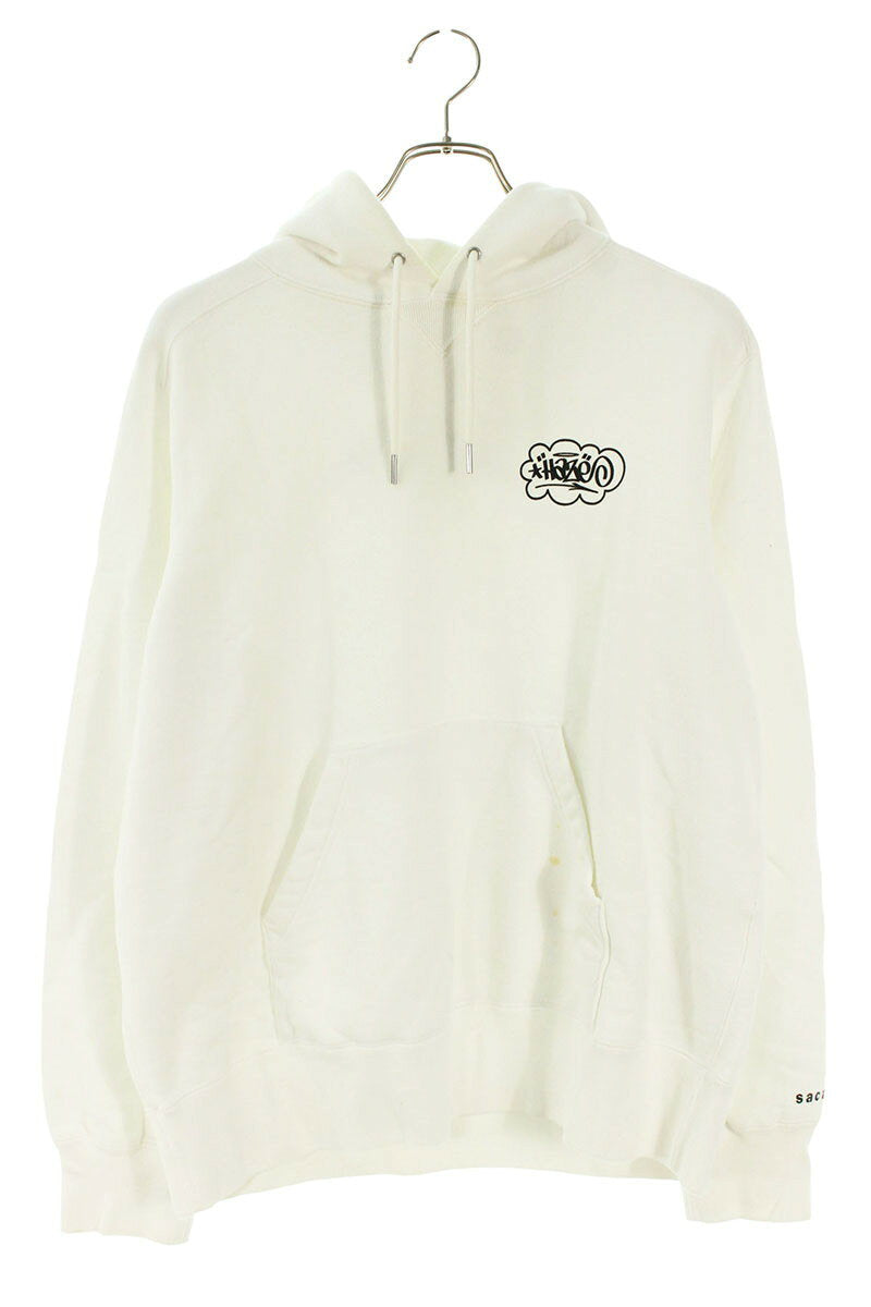 Sacai Hoodie White Size XL