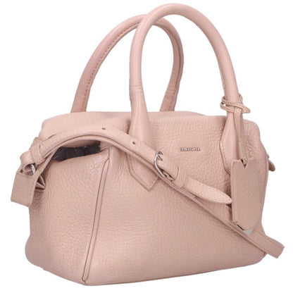 Balenciaga Infanta 2-way leather shoulder bag Pink One Size