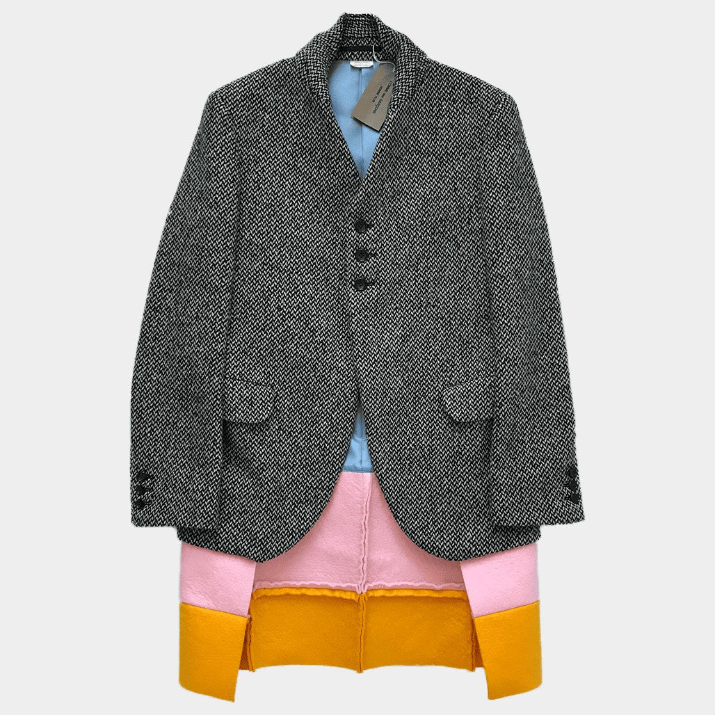 COMME DES GARCONS HOMME PLUS 22AW NOMAD Collarless Jacket Size M