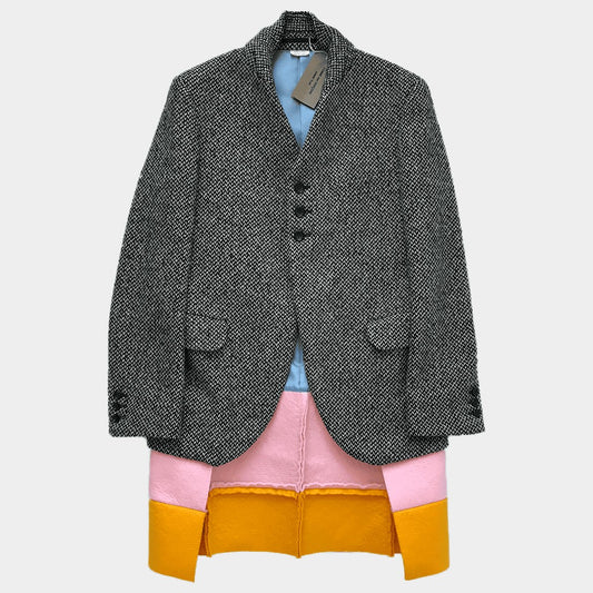 COMME DES GARCONS HOMME PLUS 22AW NOMAD Collarless Jacket Size M