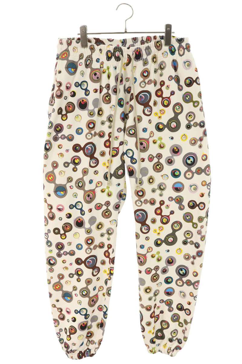 TAKASHI MURAKAMI KAIKAI KIKI Jelly Fish Eyes Sweat Pants Size XL