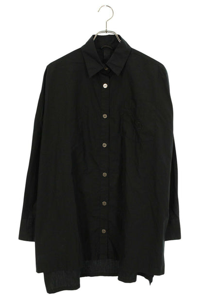 Vintage Chrome hearts Tops - Chrome Hearts Logo Embroidered Long Sleeve Shirt Size S - Authentic Archive