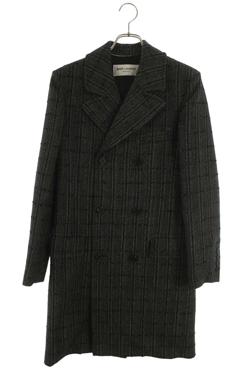 Saint Laurent Paris Coat Gray Size XS