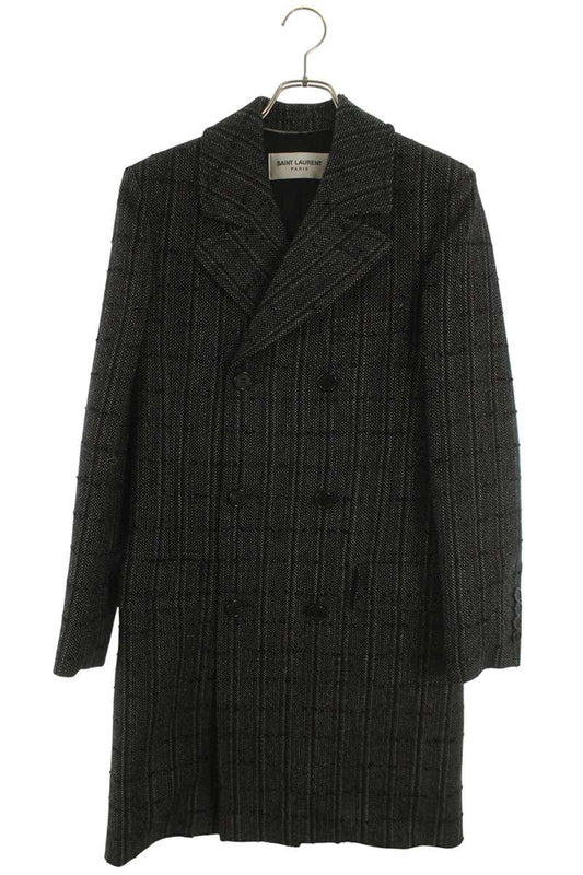 Saint Laurent Paris Coat Gray Size XS