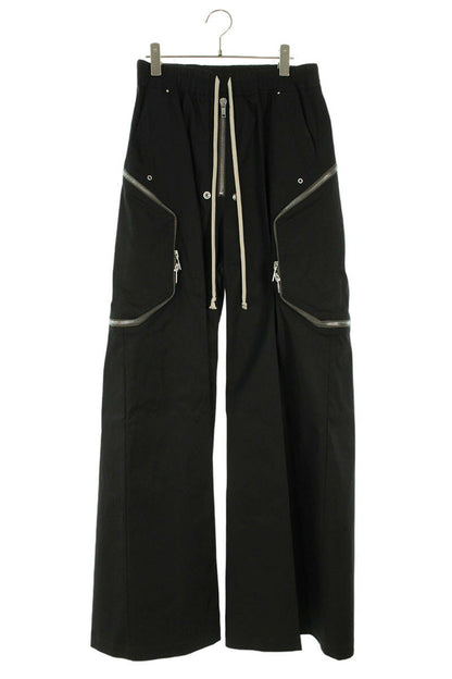 Rick Owens 26SS Heizer Bella Long Pants Black Size 34