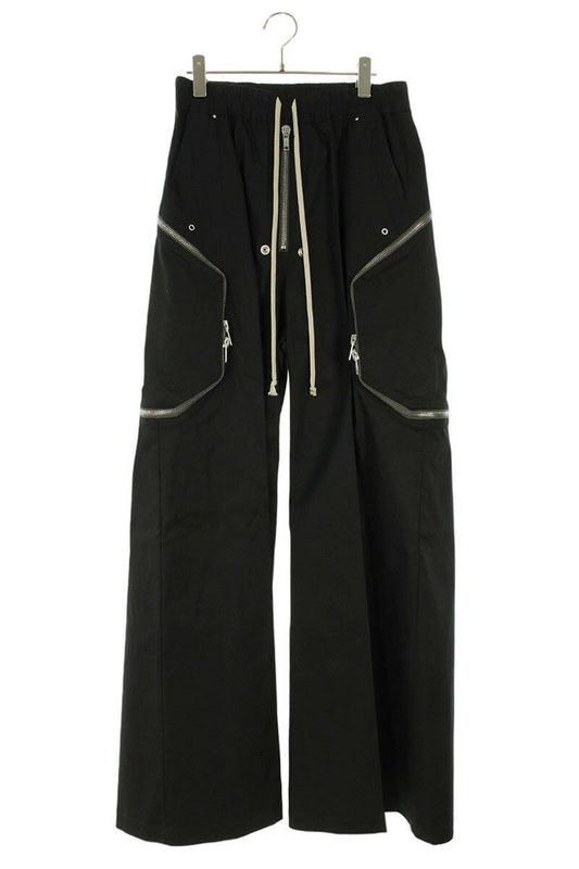 Rick Owens 26SS Heizer Bella Long Pants Black Size 34