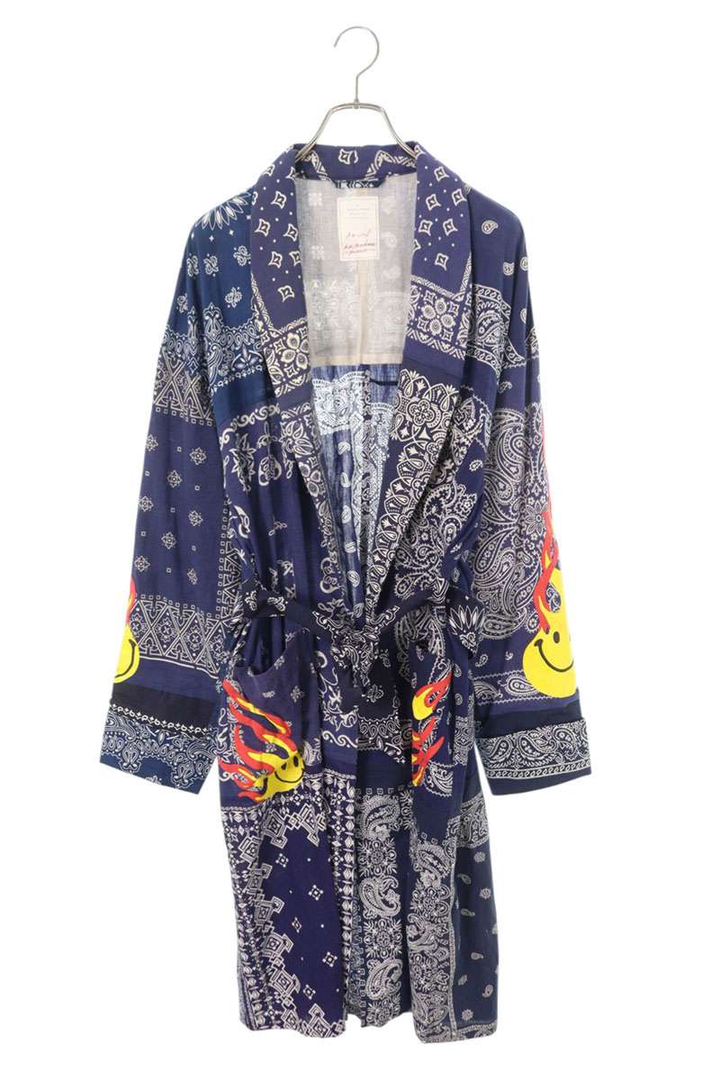 READYMADE 20AW Coat Blue x White Size M