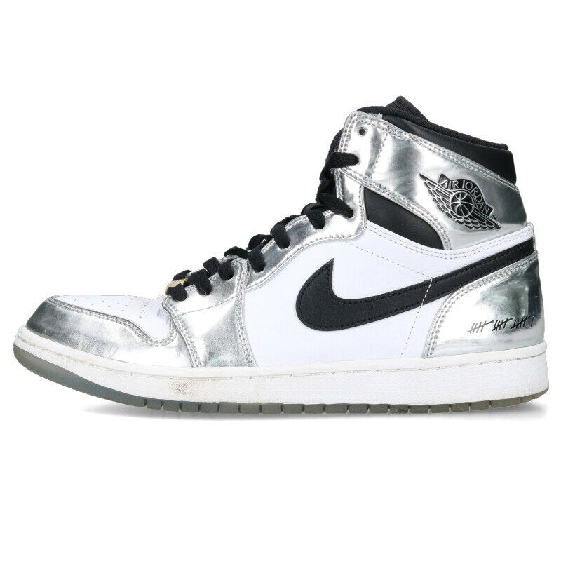 Nike Sneakers Silver x White x Black Size 28cm