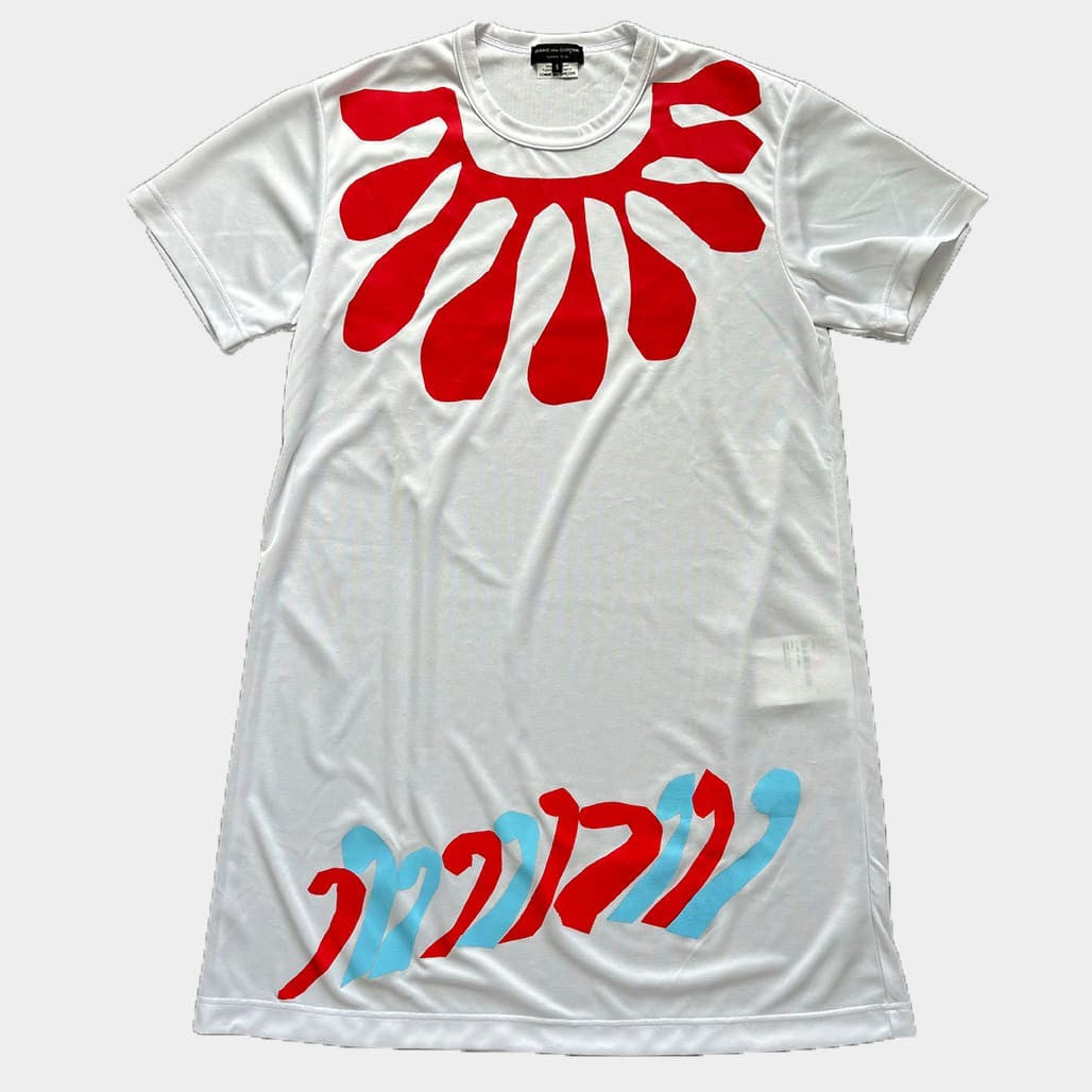 COMME DES GARCONS HOMME PLUS 23SS T-Shirt White Size S
